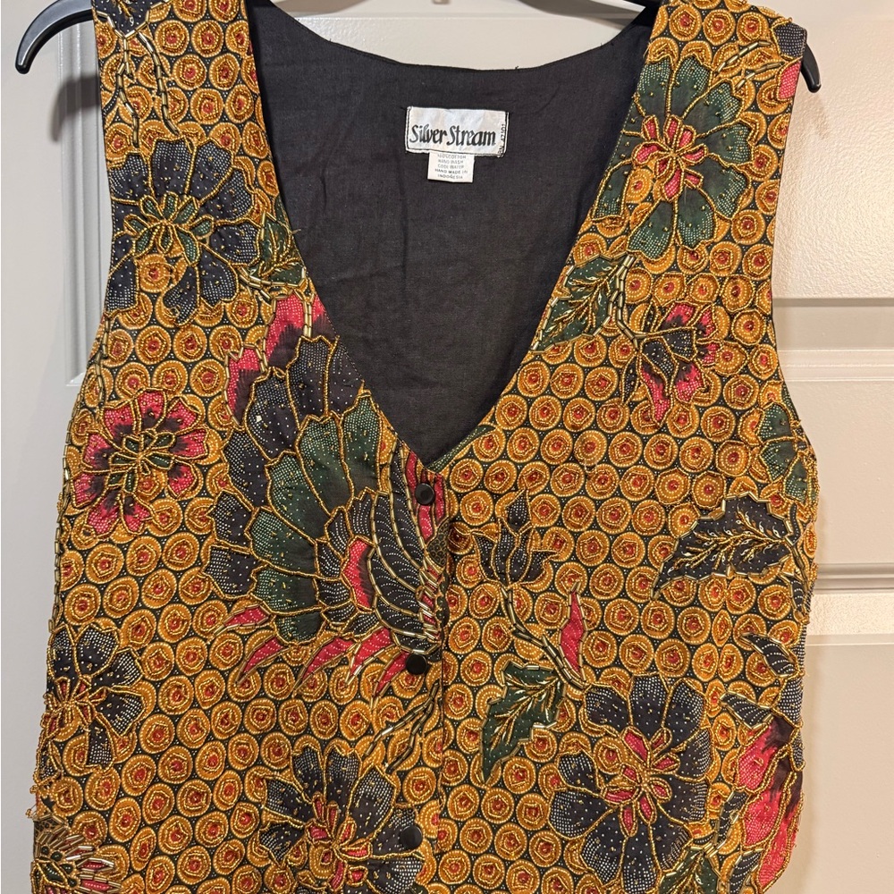 Women's Beaded Vest